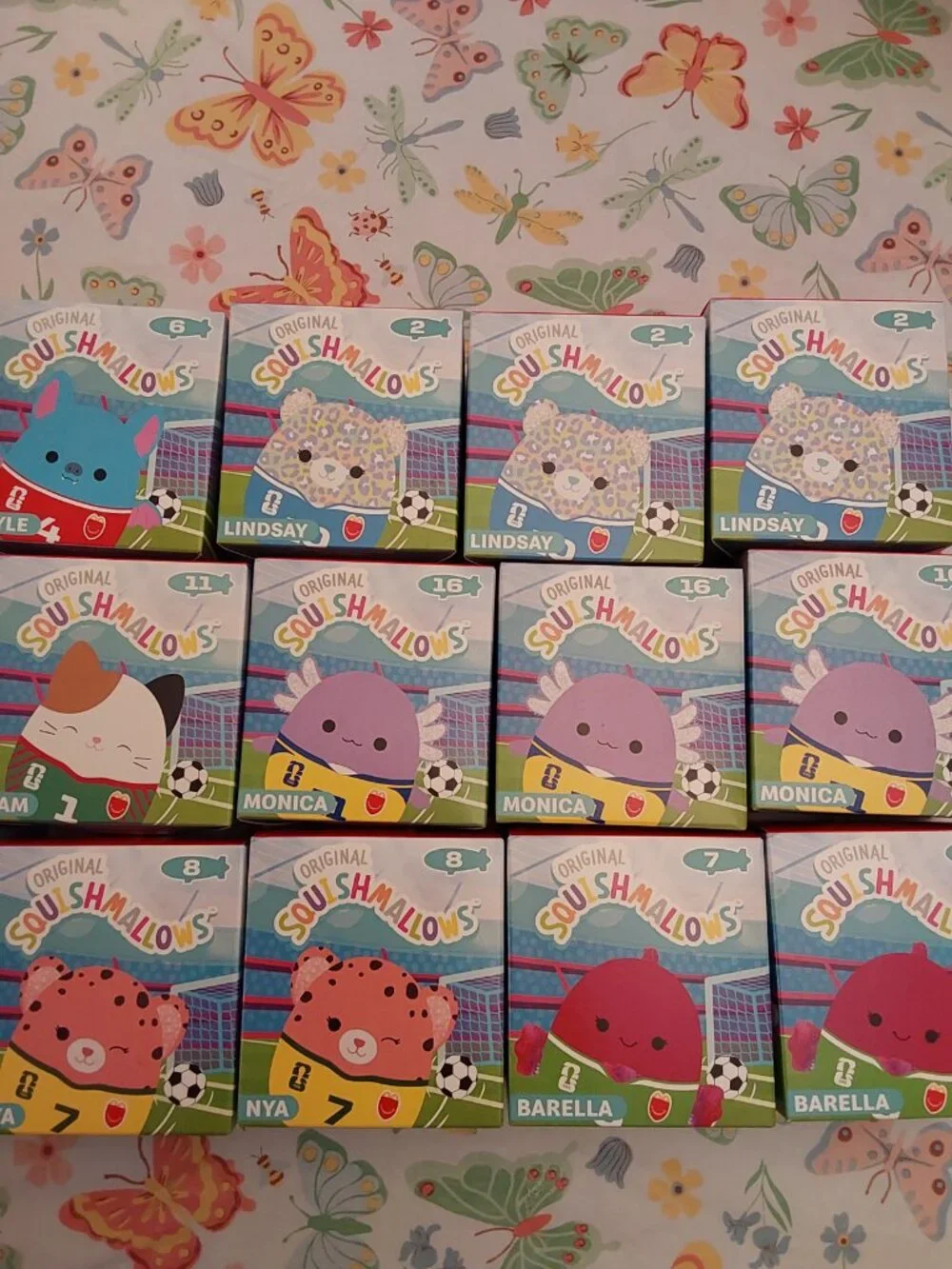 12 new in boxes, McDonald's Squishmallows